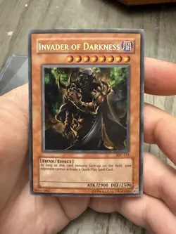 Yu-Gi-Oh! Invader of Darkness IOC-111 Unlimited Secret Rare - 1996 - Image 1