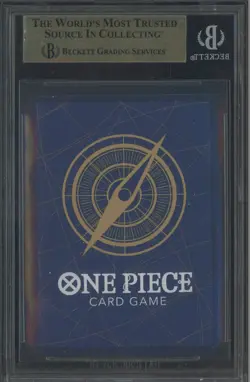 2023 One Piece Paramount War Portgas D. Ace OP02-013 Alt Art SR BGS 9.5 Gem Mint - Image 2
