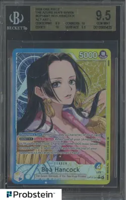2026 One Piece The Azure Sea's Seven Boa Hancock OP14-041 Alt Art L BGS 9.5 - Image 1