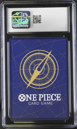 Monkey D. Luffy #OP01-024 Japanese 2022 One Piece Romance Dawn CGC 10 - Image 2