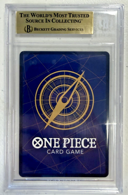 2025 One Piece 3rd Ann. Marshall D Teach Special Alt Art SP BGS 9.5 Gem Mint - Image 2