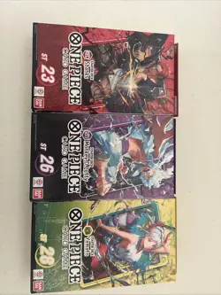 One Piece Starter Deck Lot Shanks ST-23 Monkey D Luffy ST-26 Yamato ST-28 Sealed - Image 1