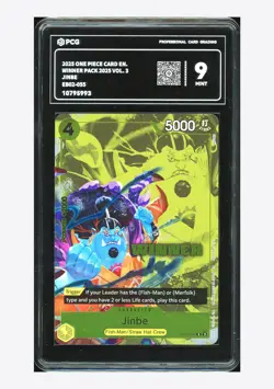 One Piece PCG 9 Jinbe R Promo 2025 EB02-055 Winner Pack Vol.3 English - Image 1