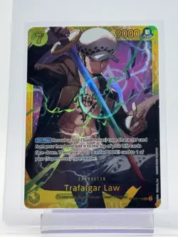 TRAFALGAR LAW 2025 ONE PIECE ROYAL BLOOD SECRET RARE OP10-119 Q7107 - Image 1