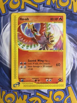 Ho-oh 52/53 Black Star Promo WOTC Pokemon Card NM - Image 1