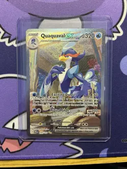 Quaxly 3-Card Art Set 206/193 260/193 207/193 Paldea Evolved Pokemon TCG NM - Image 4