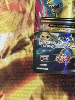 Pokemon Mega Manectric EX 24a/119 Full Art Promo Holo Card NM-LP - Image 2