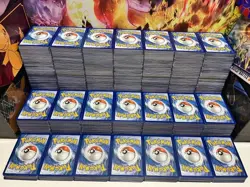 1000 CARD POKEMON TCG BULK LOT + 100 Holos (NM) 5 Guaranteed V/EX CARDS - Image 1