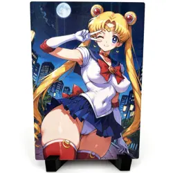 Sailor Moon Sexy Hot Anime Waifu Girl Doujin Lewd Goddess Story Holo Art Card - Image 1