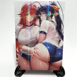 High School DxD Akeno Himejima Rias Gremory Sexy Anime Waifu Goddess Story Card - Image 2