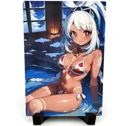 Genshin Impact Mualani Sexy Bikini Anime Waifu Girl Lewd Goddess Story Art Card - Image 2