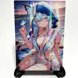 Wuthering Waves The Shorekeeper Sexy Hot Anime Waifu Girl Goddess Story Art Card - Image 2