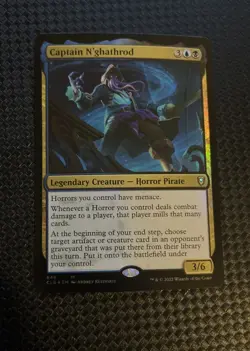 Captain N'ghathrod Commander Legends: Battle for Baldur's Gate Foil - Image 1