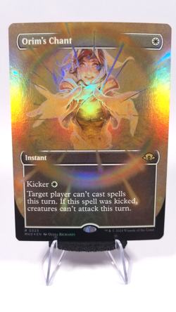 Orim's Chant (Borderless) Foil x1 #323 *In Hand - Ships In PWE Soon* - Image 1
