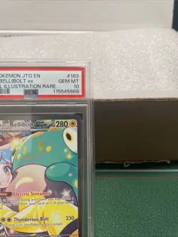 Pokemon TCG Ionos Bellibolt EX #183/159 Journey Together SIR, PSA 10 Gem Mint. - Image 3
