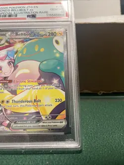 Pokemon TCG Ionos Bellibolt EX #183/159 Journey Together SIR, PSA 10 Gem Mint. - Image 4