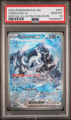 Chien-Pao EX 261/193 Paldea Evolved Pokemon PSA 10 - Image 1