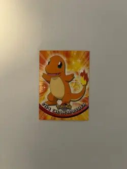 Pokemon Topps #04 Charmander NM - Image 1