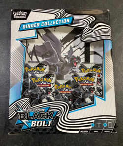 Pokemon TCG Scarlet & Violet Black Bolt Binder Collection Box - Image 1