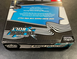 Pokemon TCG Scarlet & Violet Black Bolt Binder Collection Box - Image 4