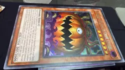 Konami Yu-Gi-Oh! Pumpking the King of Grave Ghosts Event Prize Secret Holo Jumbo - Image 1