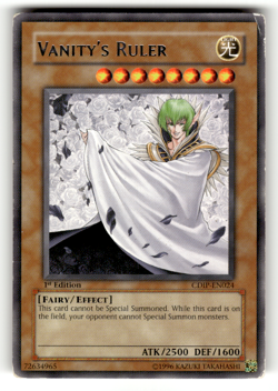 Vanity's Ruler CDIP-EN024 Unlimited Rare Cyberdark Impact - Image 1