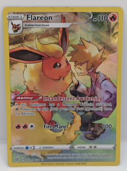 Flareon TG01/TG30 Swsh09: Brilliant Stars Trainer Gallery Holo LP Pokemon - Image 1