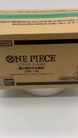 One Piece TCG JAPANESE OP-13 Carrying On His Will 12-Booster Box Case SEALED - Image 2