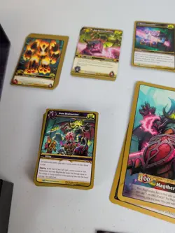 World of Warcraft WoW TCG Magtheridon's Lair Raid Deck Complete Treasure Pack... - Image 4
