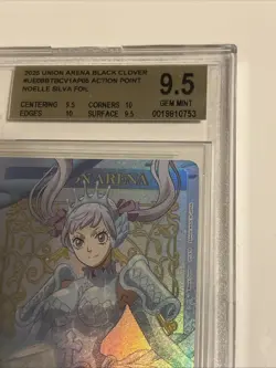 Union Arena Black Clover Action Point Noelle Silva BGS 9.5 Foil UE08B/BCV-1-AP05 - Image 4