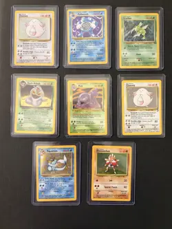 Pokemon TCG 1999 Holo Rare Card Lot – 8 Vintage WOTC Cards Base/Jungle/Base 2 - Image 1