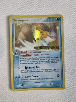 Swampert Ex Emerald Stamped Holo Rare 11/106 2005 LP Pokemon Card - Image 1