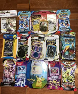 This Is A Mixed Lot Of Pokemon Booster Packs And More All Factory Sealed. - Image 1
