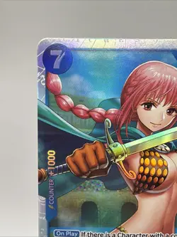 Rebecca OP10-058 SR ONE PIECE Tcg Card Game NM Blue - Image 3