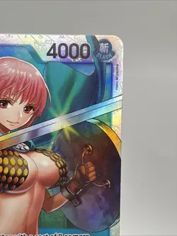 Rebecca OP10-058 SR ONE PIECE Tcg Card Game NM Blue - Image 4