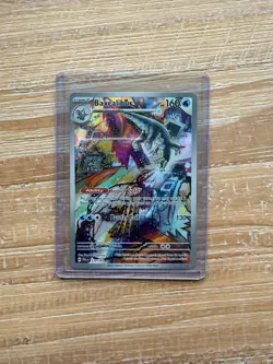 Pokemon TCG Baxcalibur Card 210/193 IR Sv02: Paldea Evolved 2023 - Image 1