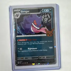 Pokemon TCG Gengar Cosmos Holo Card 2024 Trick or Trade, #057/091 - Image 1