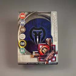 Bakugan New Vestroia Gate Of Doom 🥈 Silver Gate Card Darkus 3/48e - Image 1