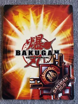 Bakugan New Vestroia Gate Of Doom 🥈 Silver Gate Card Darkus 3/48e - Image 4