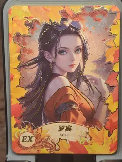Boa Hancock One Piece Card Anime Goddess Story Waifu EX EX-65 - Image 1