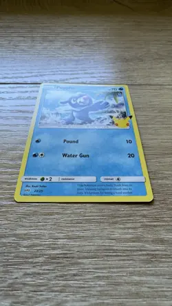 Pokemon Popplio 23/25 - McDonald's 25th Anniversary Promo Regular Card NM - Image 2