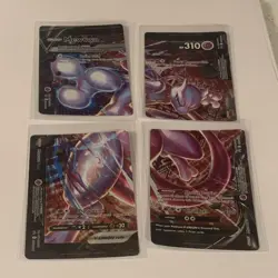Pokemon TCG Mewtwo V-UNION Foil & Psychic Energy Card Lot - 6 Cards - Image 1
