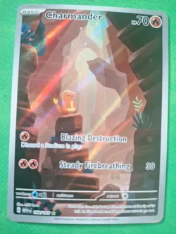 Pokemon TCG SV01 Charmander & Charmeleon Reverse Holo Card Lot (2) - Image 2
