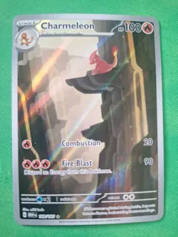 Pokemon TCG SV01 Charmander & Charmeleon Reverse Holo Card Lot (2) - Image 4