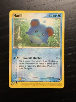 Marill 68/100 Common - ex Sandstorm Pokemon Card - LP - Image 1