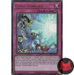 Yugioh Cynet Conflict GFP2-EN173 Ultra Rare 1st Edition NM - Image 1