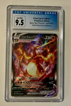 Charizard VMAX SWSH261 Promo Card Holo - CGC 9.5 Blue Label - Image 1