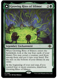 1x Growing Rites of Itlimoc The Lost Caverns of Ixalan NM MTG - Image 1