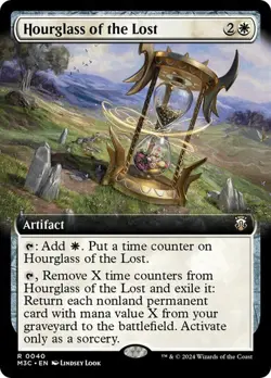 Hourglass of the Lost EXTENDED - 0040 - Rare - Modern Horizons 3 MH3 MTG - Image 1