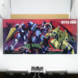 25 26 27 Change! Getter Robo AX Trading AX Anime Premium CARD Not for sale - Image 1